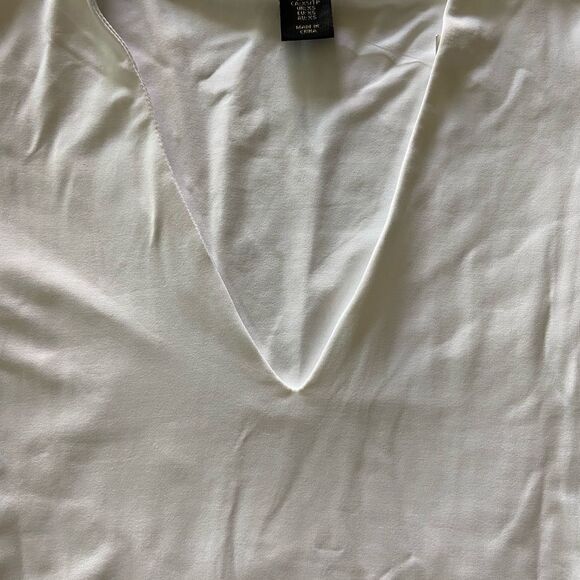 House of Harlow 1960 White V-Neck Bodysuit - Picture 3 of 4